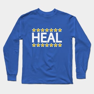 Heal healing artistic design Long Sleeve T-Shirt